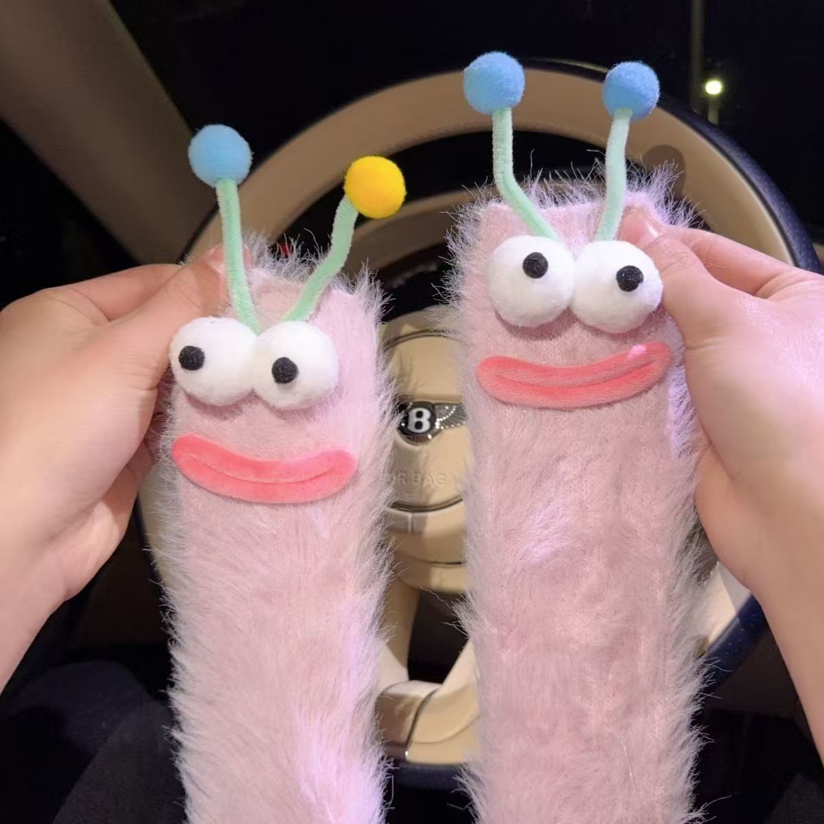 Fuzzy Caterpillar Sockz