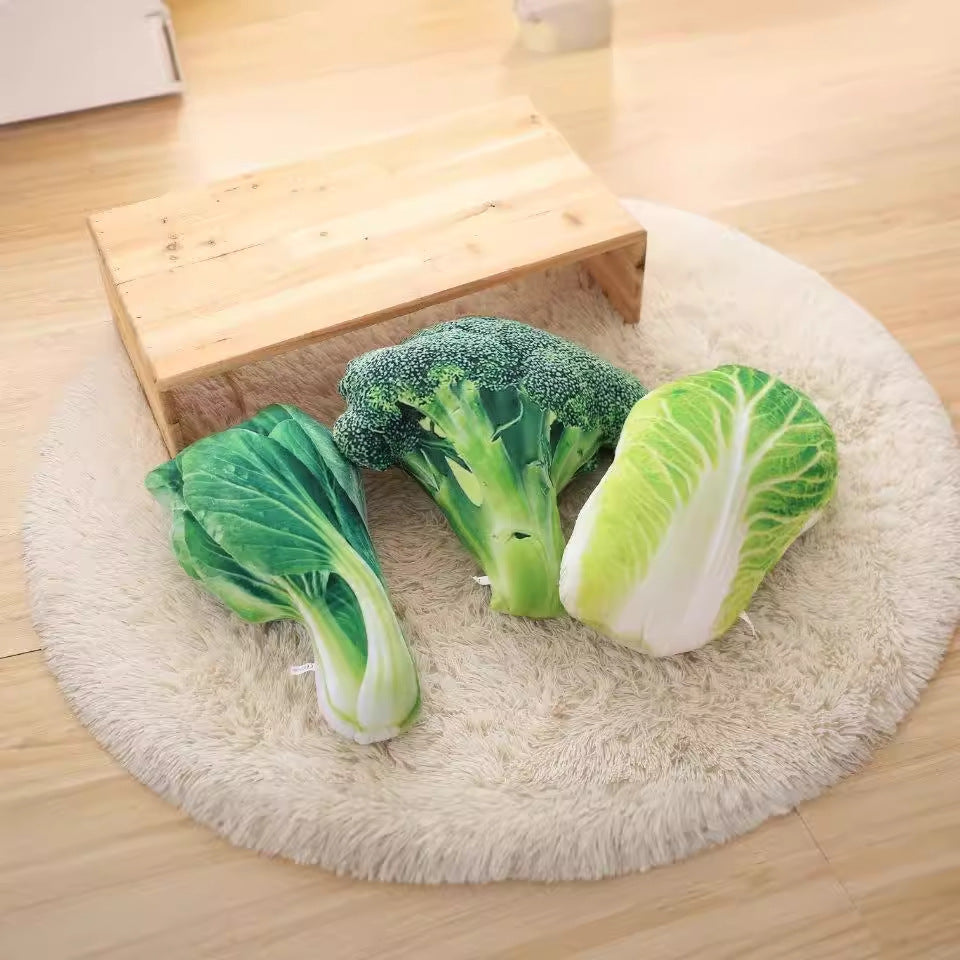 Garden Fresh Veggie Plush Pillow