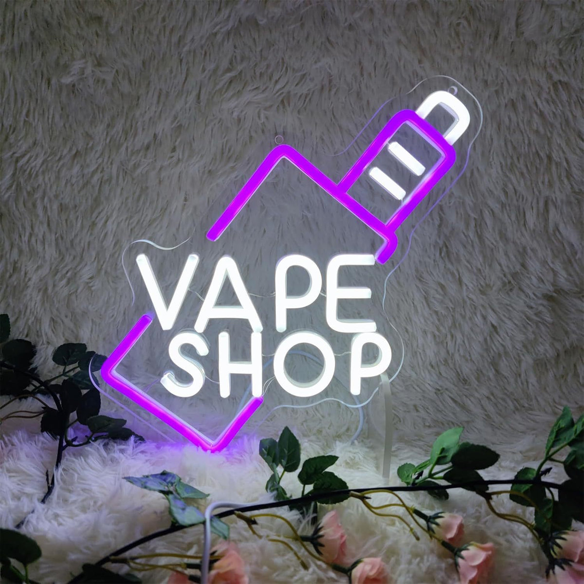 Puff Puff Smoke-Shaped LED Neon Lighting