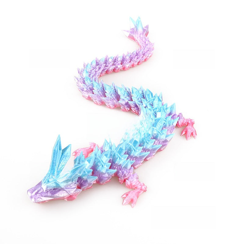 Crystal Dragon- Color Shifting Fantasy Figurine