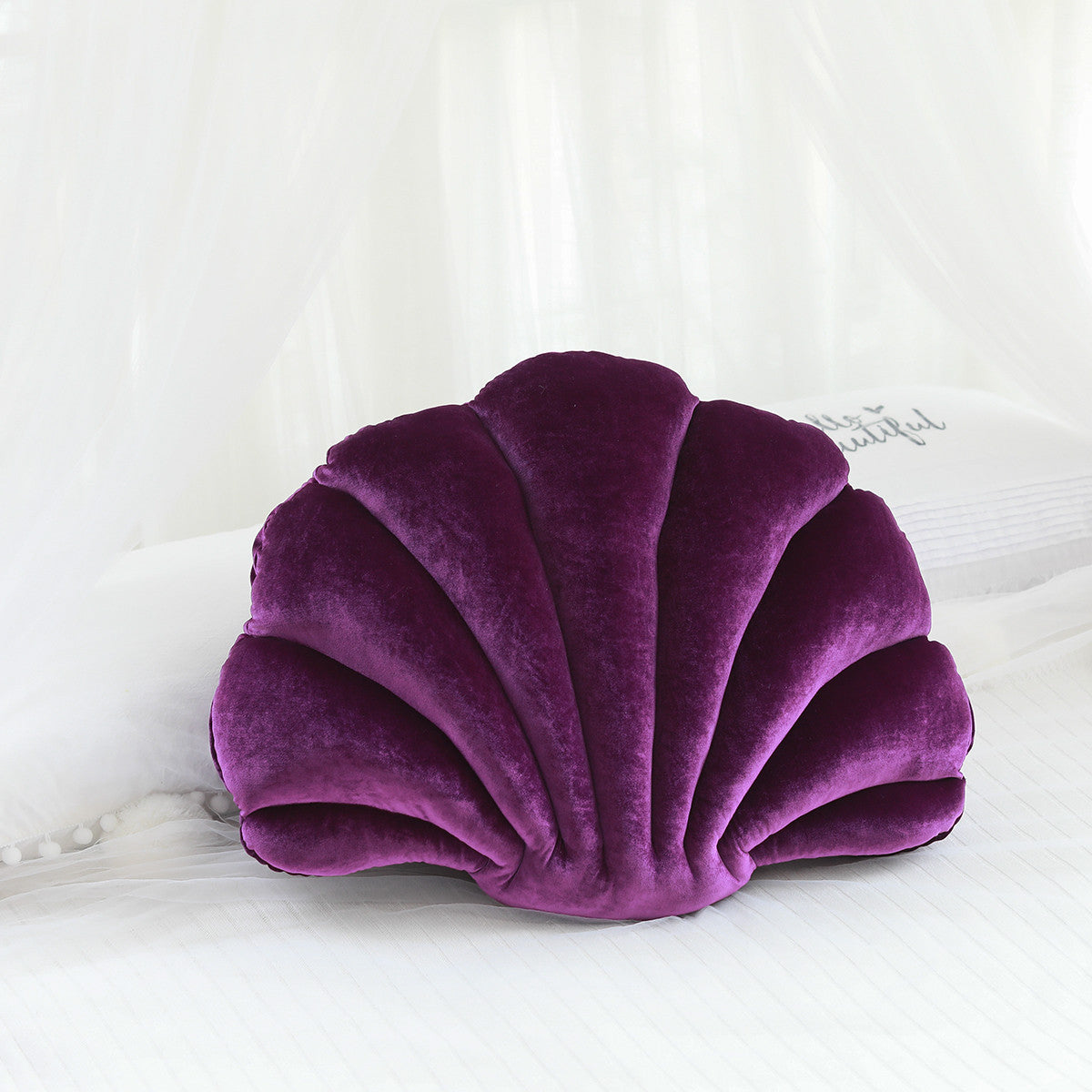 The Venus �clat Sculptural Velvet Pillow