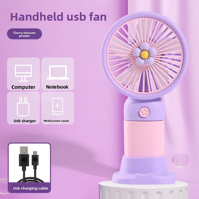 Handheld Cartoon Styled Fan