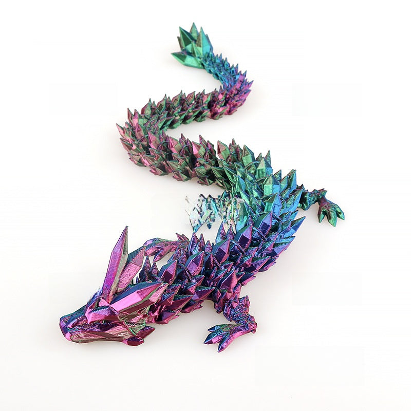 Crystal Dragon- Color Shifting Fantasy Figurine