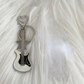 Y2K Bass Guitar Star Keychain