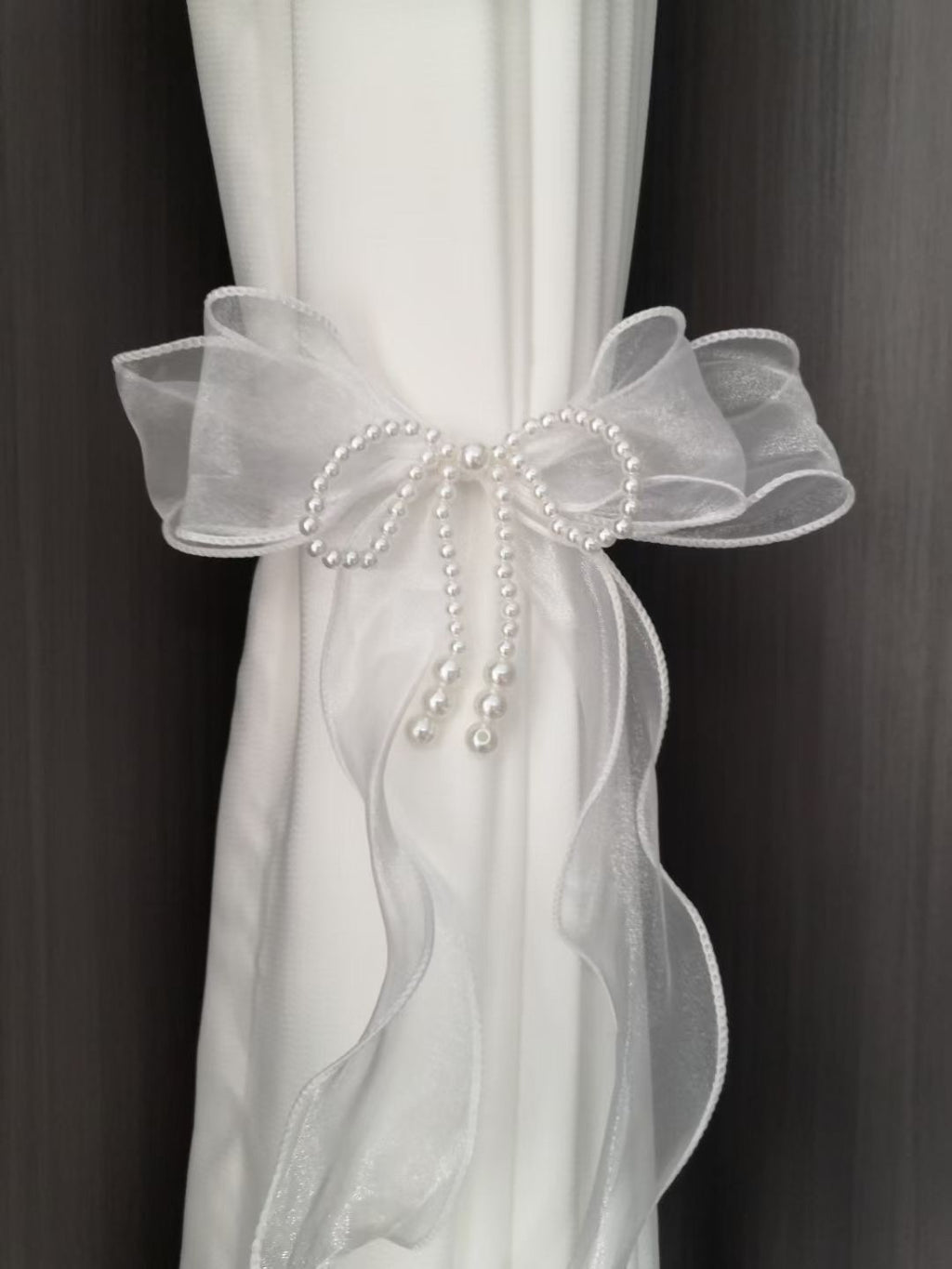 Curtain Lace Bow Tie-Back