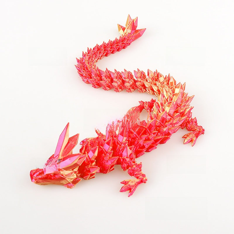 Crystal Dragon- Color Shifting Fantasy Figurine