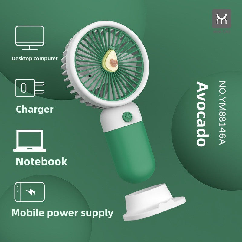 Handheld Cartoon Styled Fan