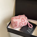 Plush Cosmetic Storage Bag