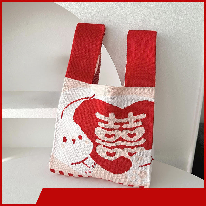 Pick Your Personality- Knitted Tote Bag