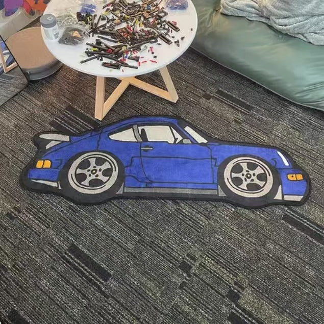 Luxury Car Statement Rug