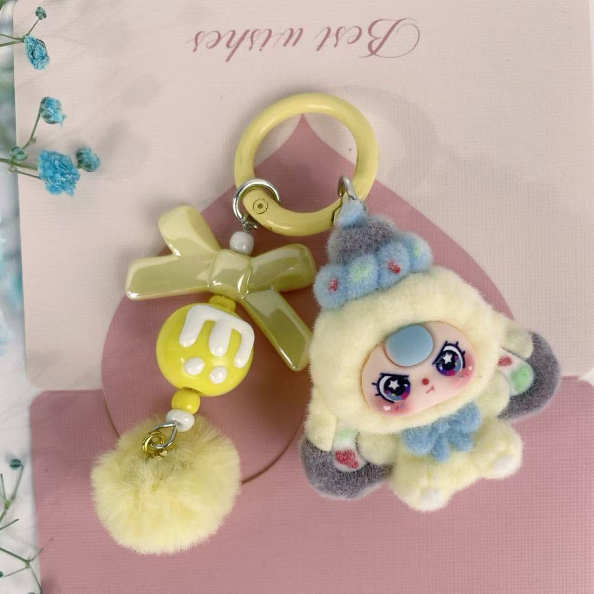 Fluffalicious Kawaii Plush Keychain