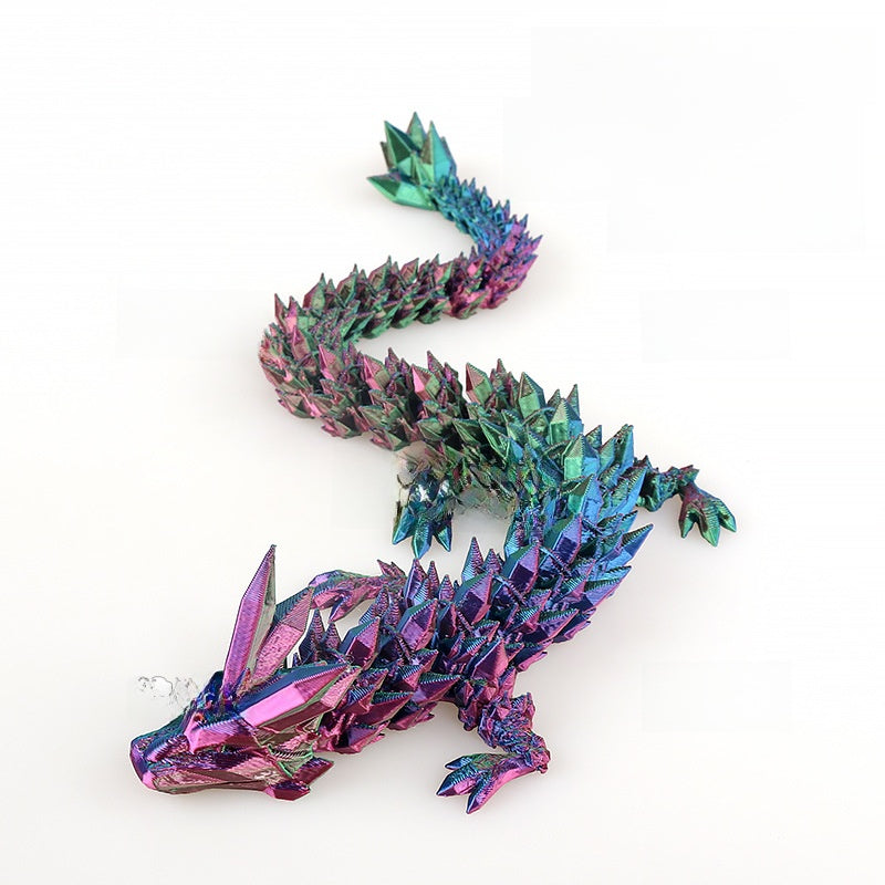 Crystal Dragon- Color Shifting Fantasy Figurine
