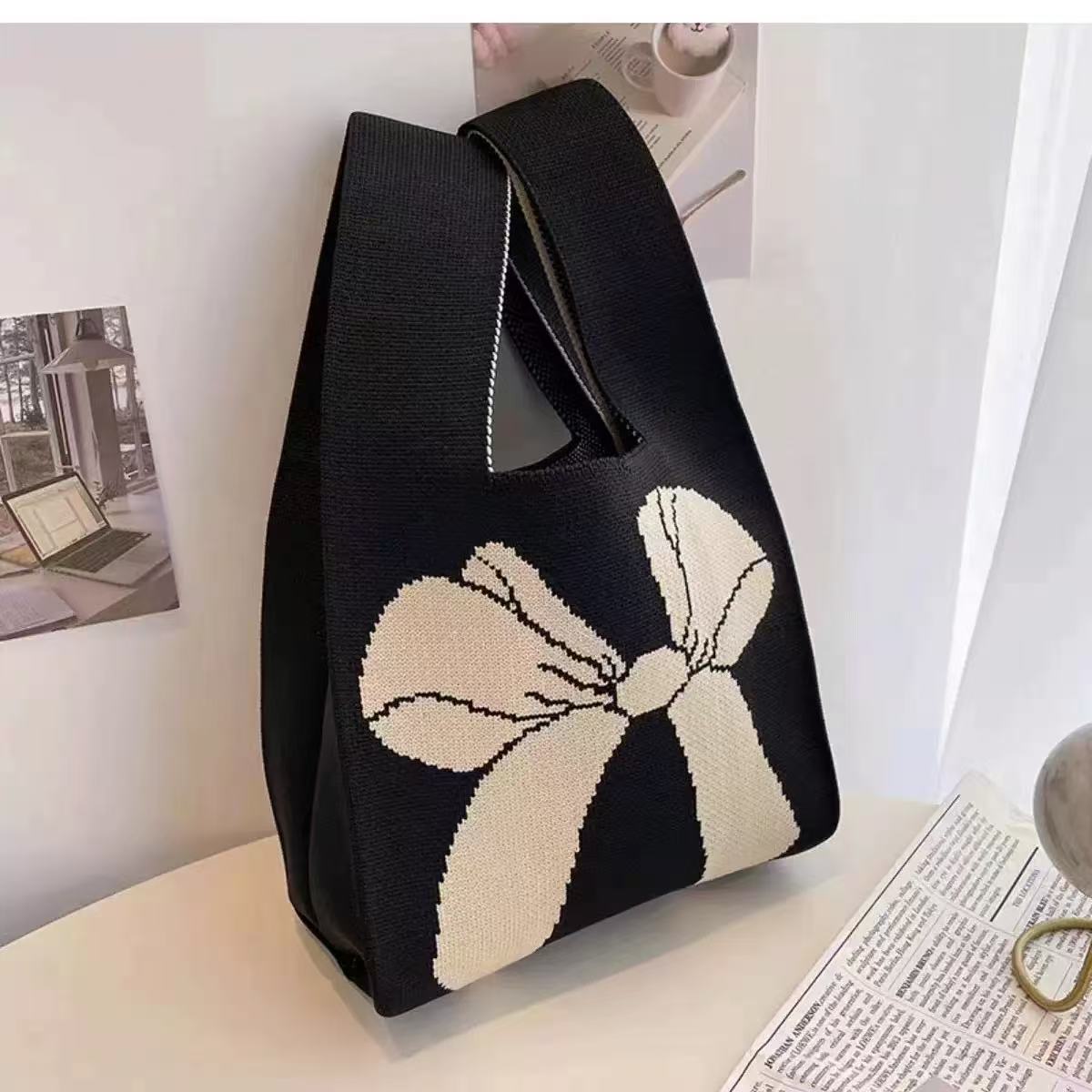 Pick Your Personality- Knitted Tote Bag