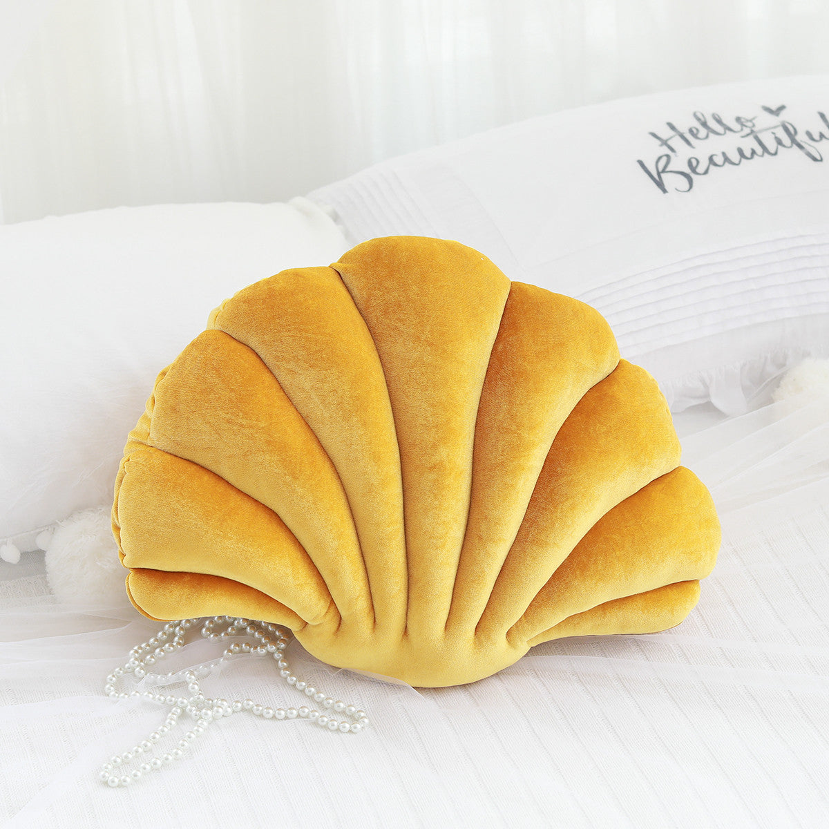 The Venus �clat Sculptural Velvet Pillow