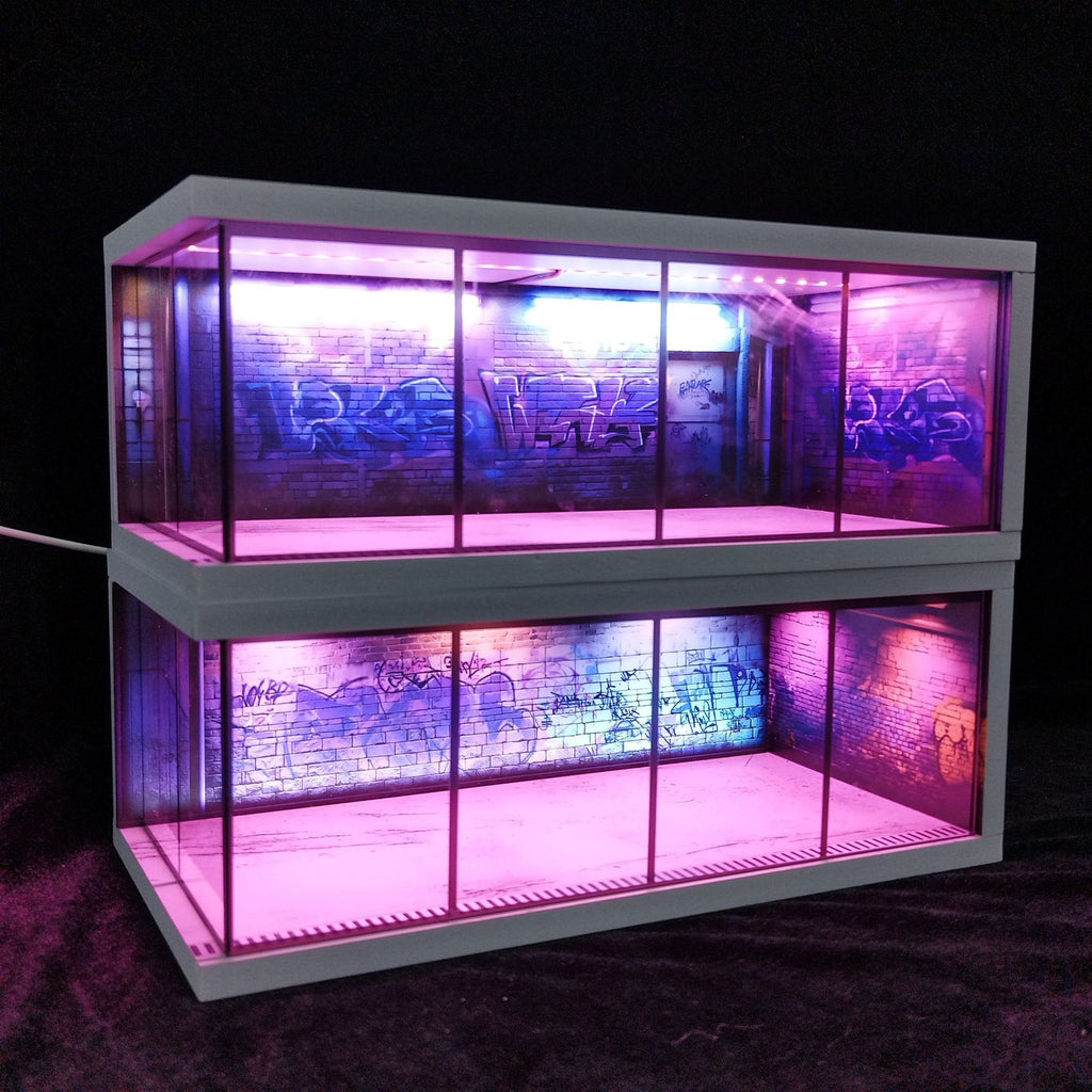 Neon Nook- Mini Cyberpunk Lightscape