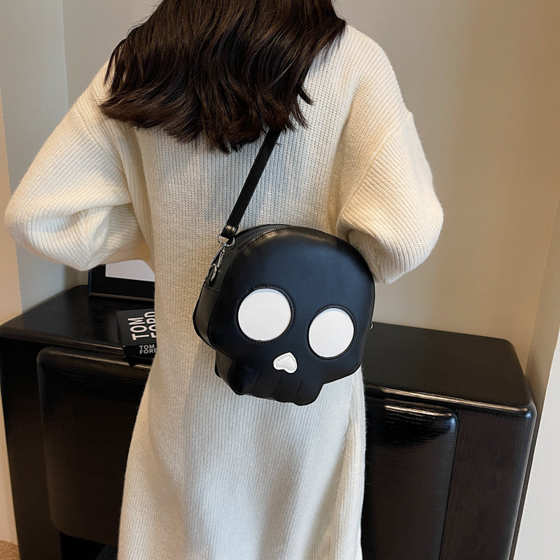Quirky Darling Skull Crossbody Bag