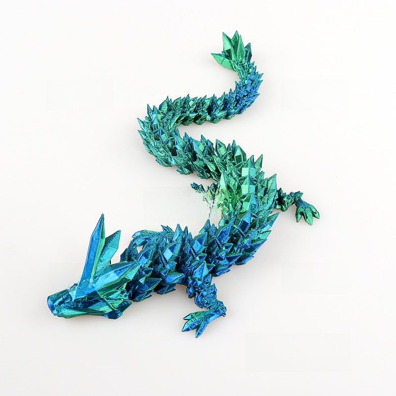 Crystal Dragon- Color Shifting Fantasy Figurine
