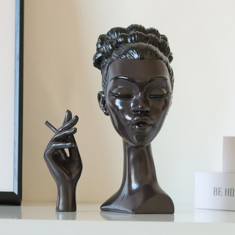 The Smoking Muse- Decorative incense burner