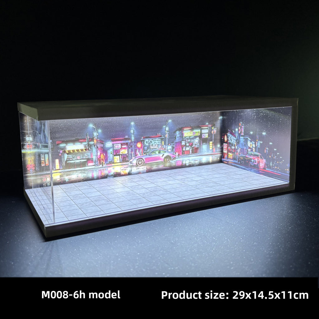Neon Nook- Mini Cyberpunk Lightscape