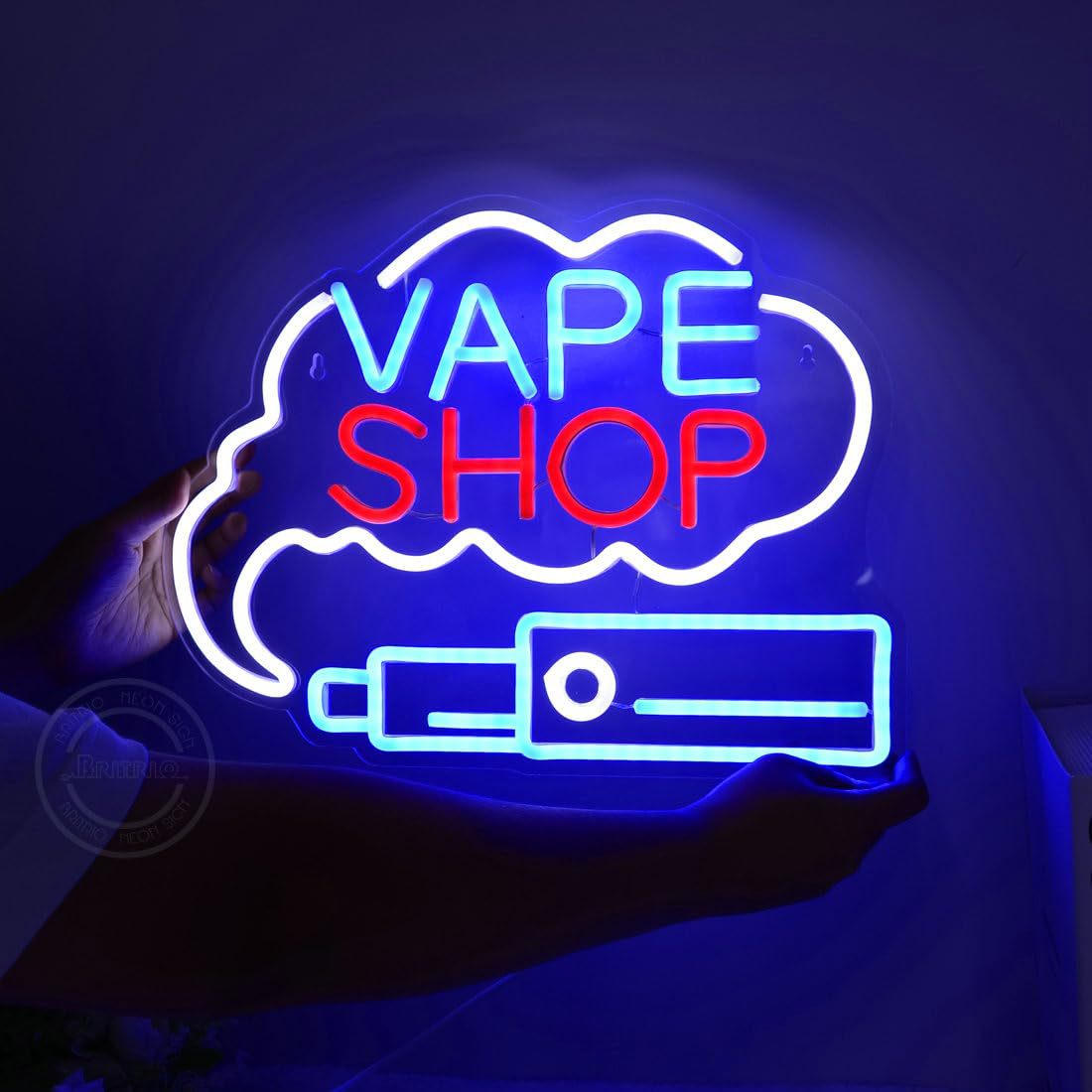 Puff Puff Smoke-Shaped LED Neon Lighting