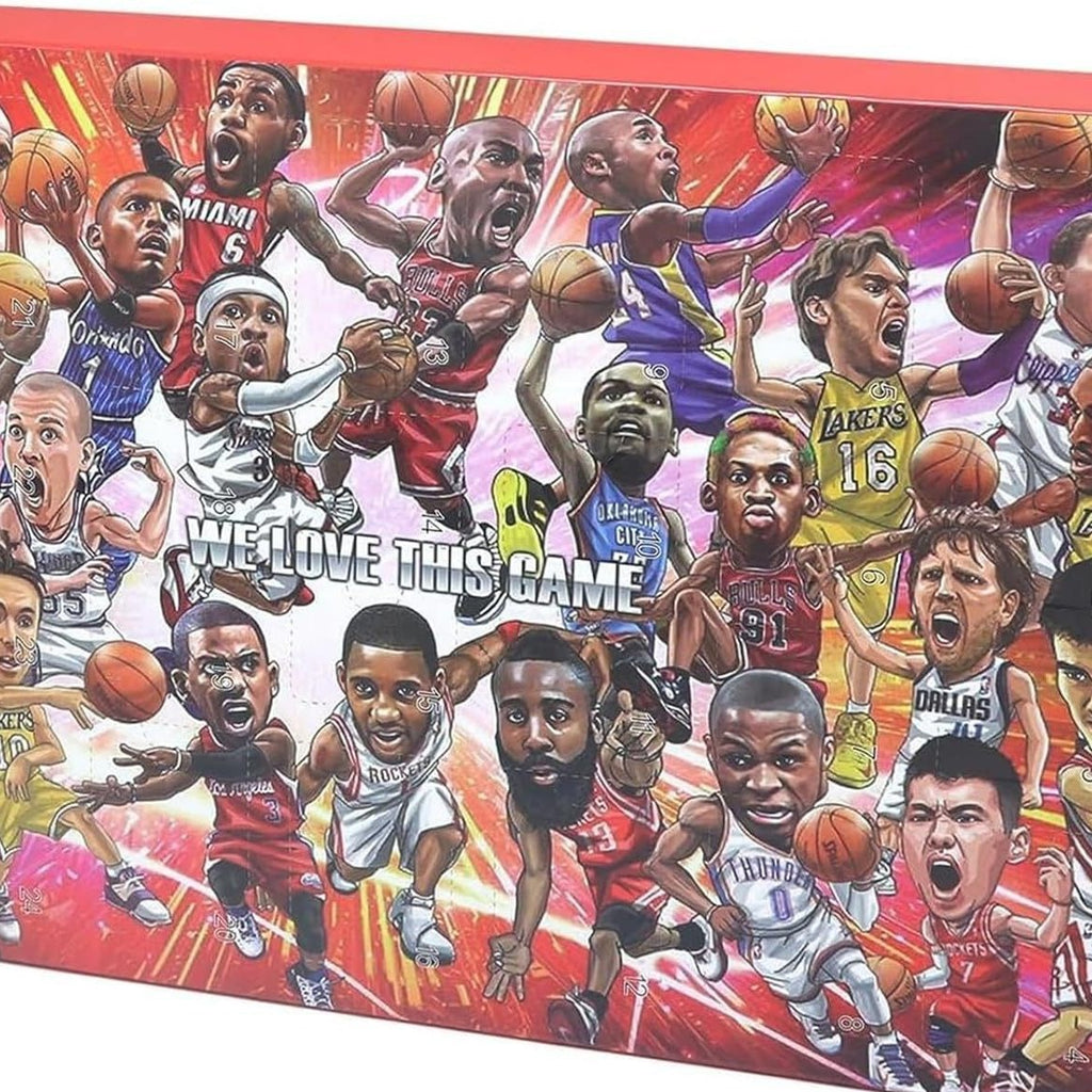 Hoop Countdown- Basketball Mystery Advent Calendar Hoopz and Suprisez