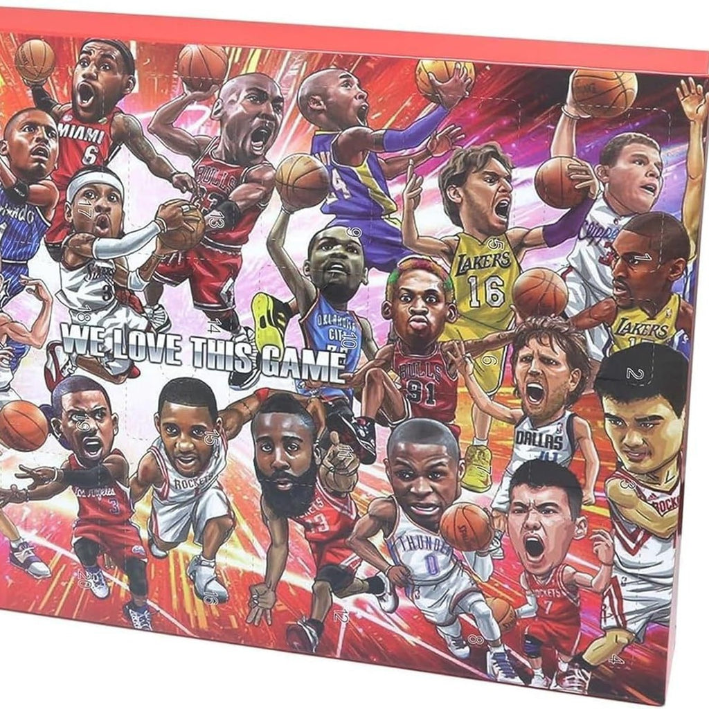 Hoop Countdown- Basketball Mystery Advent Calendar Hoopz and Suprisez