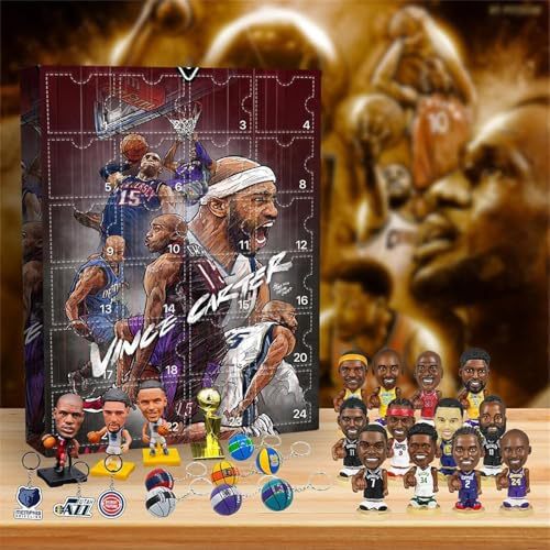 Hoop Countdown- Basketball Mystery Advent Calendar Hoopz and Suprisez
