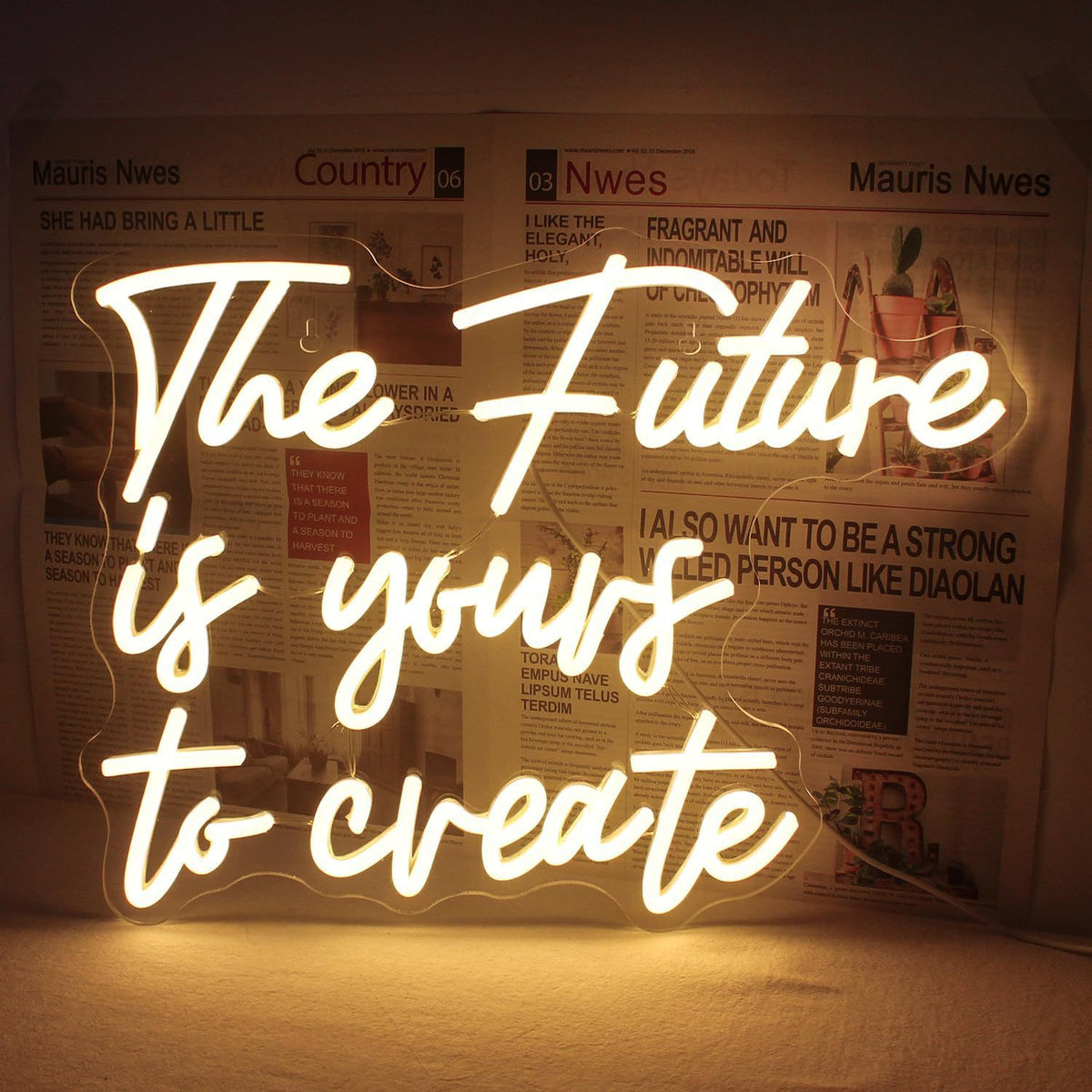 Playgroundz Neon Vibes LED Sign Collection