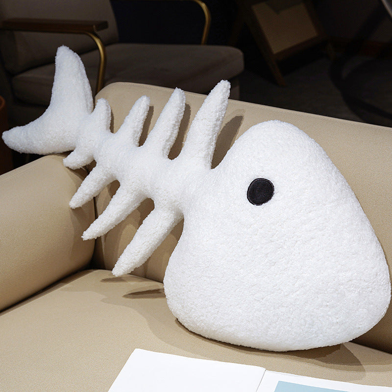 Fish Scale Plush Pillow
