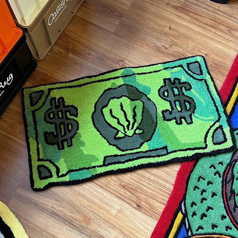 Cash Money $tatement Rug- Y2K Glam Room Decor