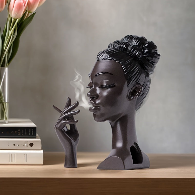 The Smoking Muse- Decorative incense burner