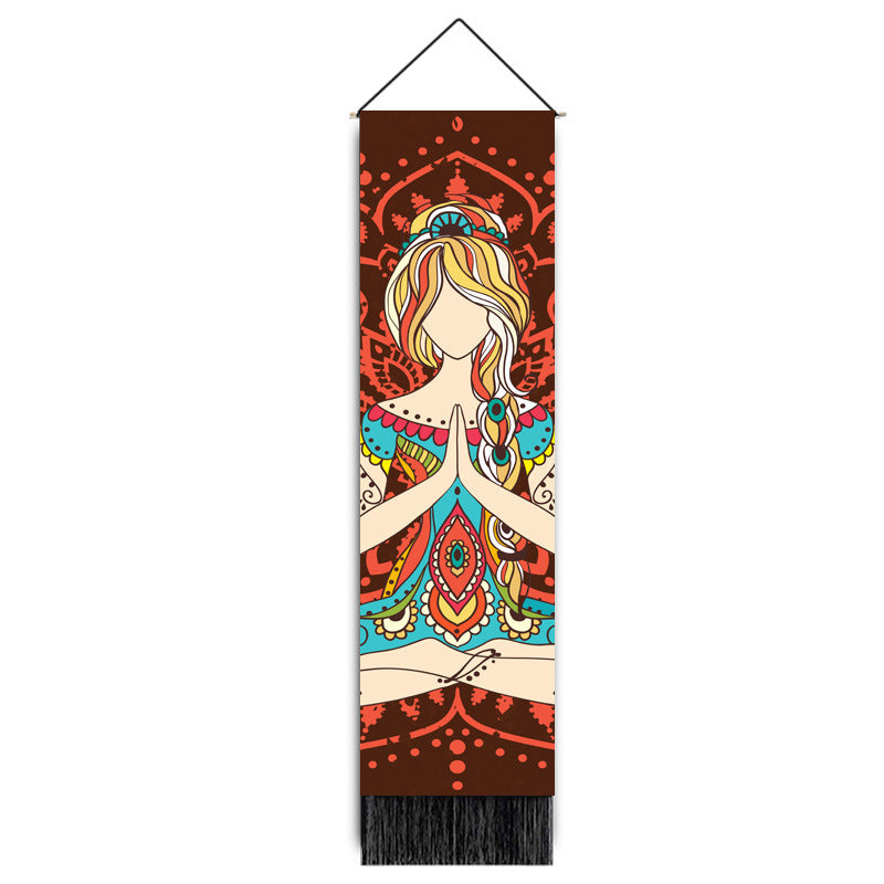 Chakra Flow- Rainbow Meditation Tapestry