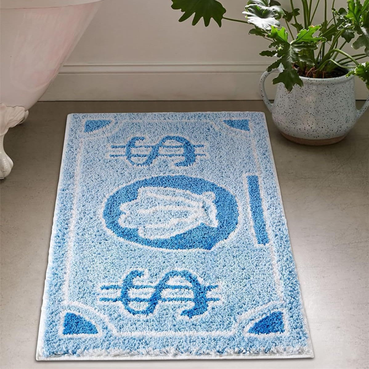 Cash Money $tatement Rug- Y2K Glam Room Decor