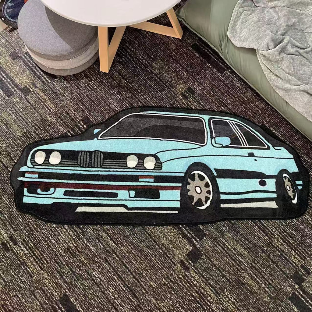 Luxury Car Statement Rug