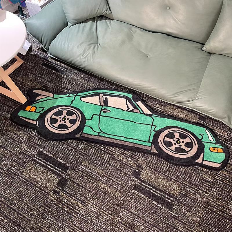 Luxury Car Statement Rug
