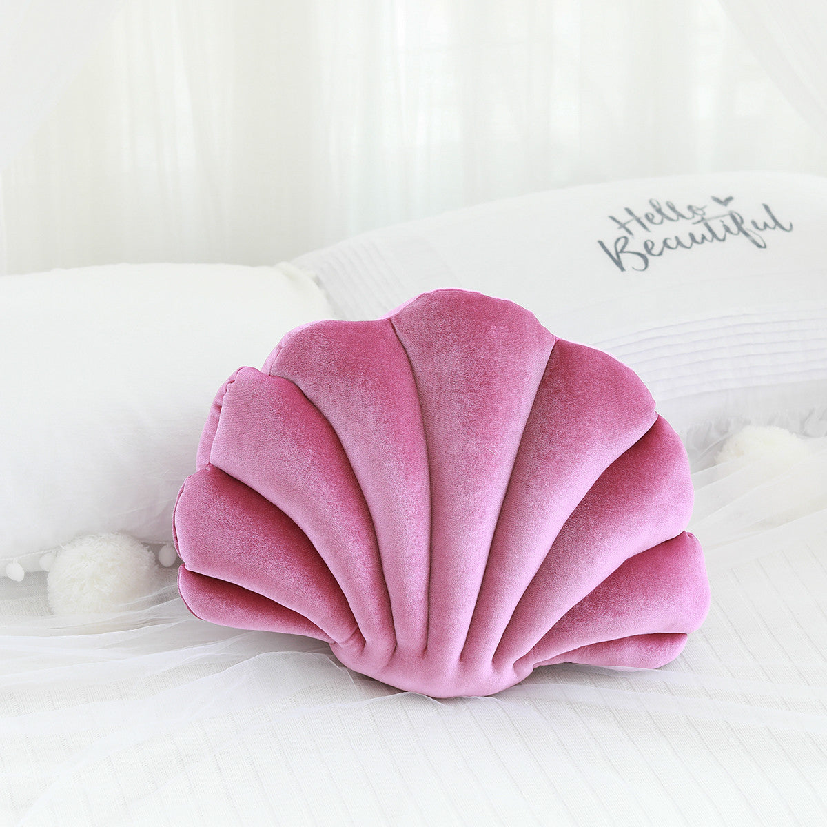 The Venus �clat Sculptural Velvet Pillow
