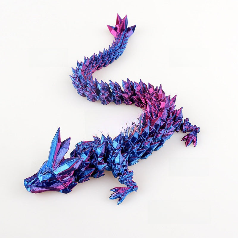 Crystal Dragon- Color Shifting Fantasy Figurine