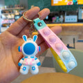 Space Bunny 3D Pop Keychain