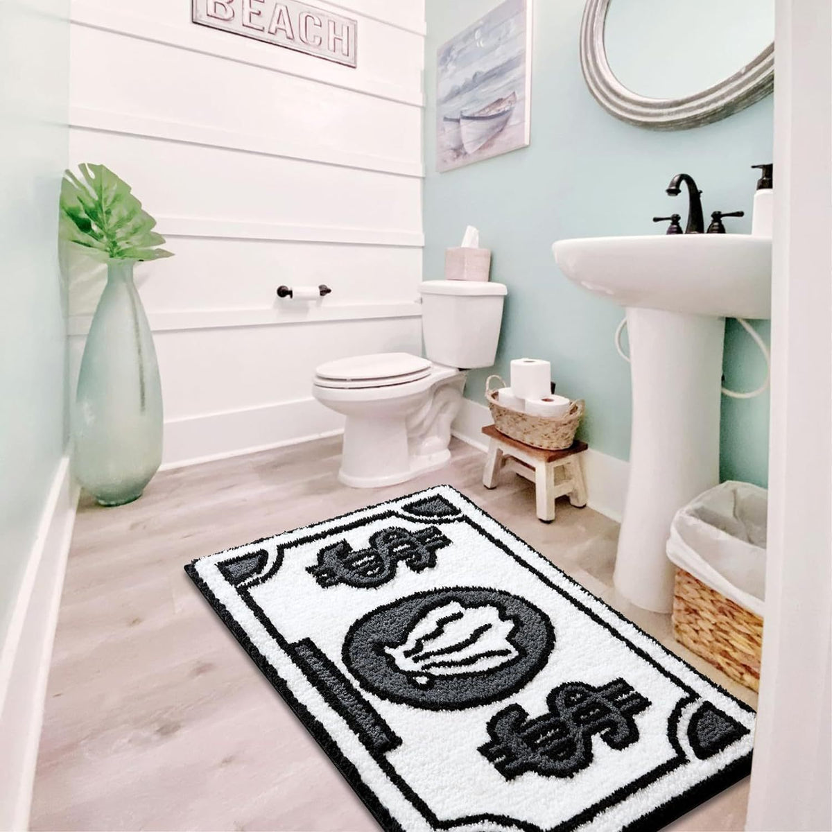 Cash Money $tatement Rug- Y2K Glam Room Decor