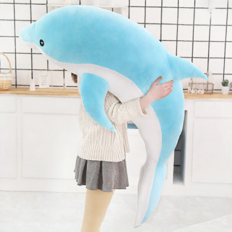 Dolphin Hug Buddy- Giant Plush Pillow