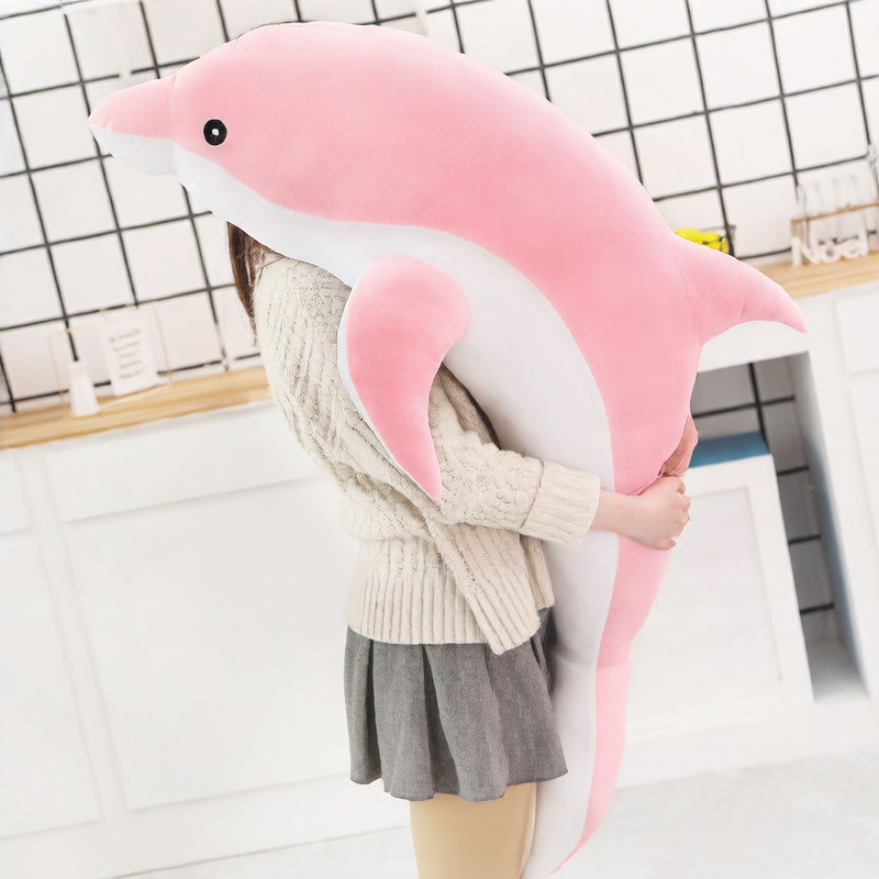 Dolphin Hug Buddy- Giant Plush Pillow