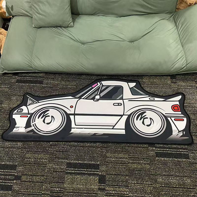 Luxury Car Statement Rug