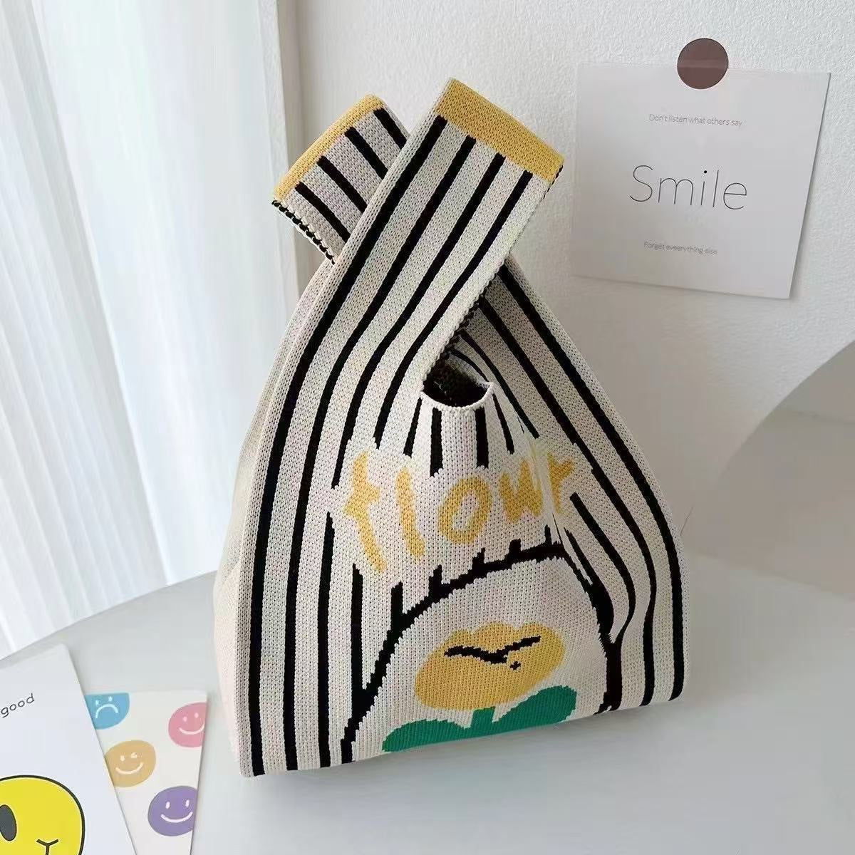 Pick Your Personality- Knitted Tote Bag
