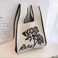 Pick Your Personality- Knitted Tote Bag