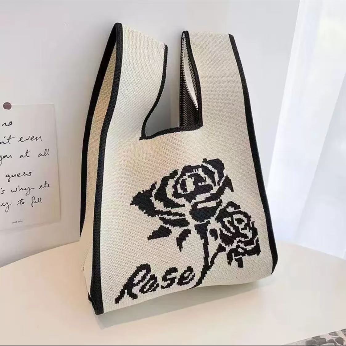 Pick Your Personality- Knitted Tote Bag