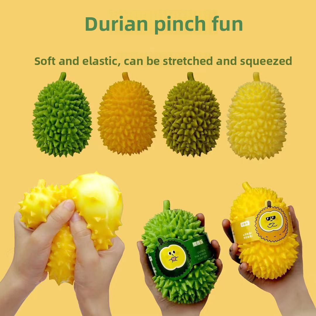 Squishy Durian- Weirdly Satisfying Stress Squish