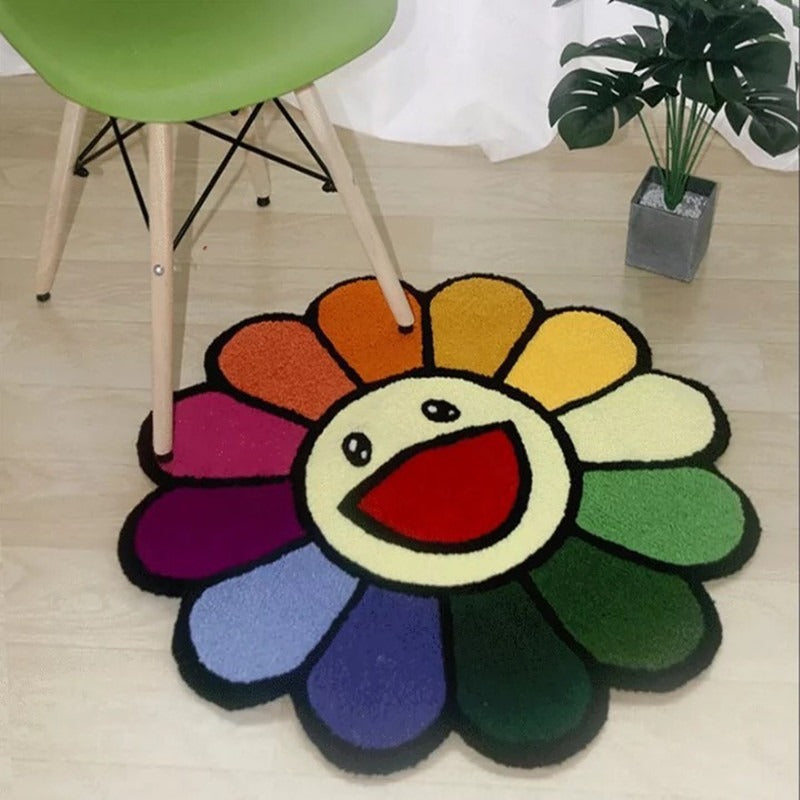 Flower Power Y2K Floor Mats