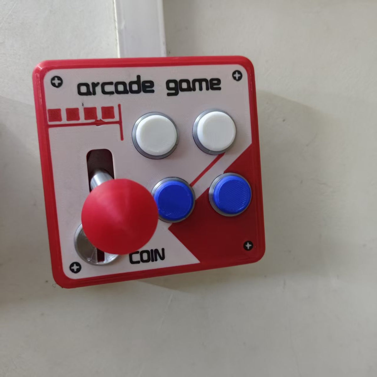 GAME ON Retro Arcade Joystick Light Switch