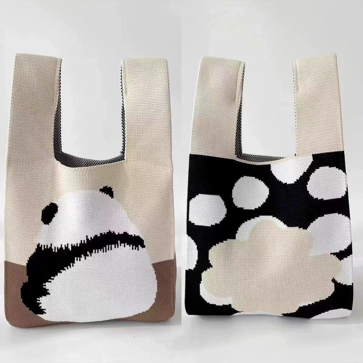Pick Your Personality- Knitted Tote Bag