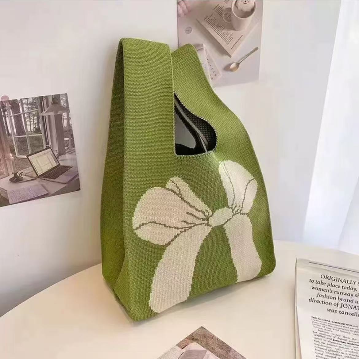 Pick Your Personality- Knitted Tote Bag